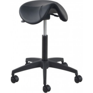 Matera saddle stool medium plastic base