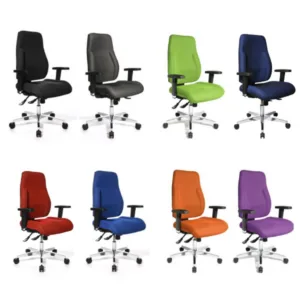 Gekleurde bureaustoel Point 91 Topstar-2