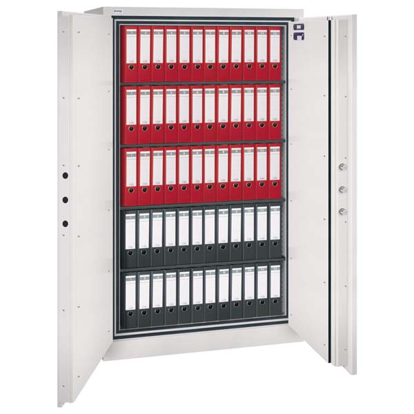 Safe deposit box with burglary and fire protection SISTEC TSF 1912 key lock