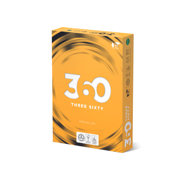 Papier 360 Premium A4 80 gram wit doos 2500 vel