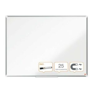 Whiteboard Nobo Premium Plus Magnetisch Emaille 120x90cm