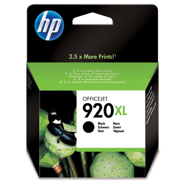Inktcartridge HP 920XL zwart