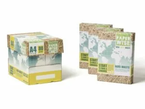Doos PaperWise kopieerpapier A4 van 80 g/m² met 5 pakken van 500 vel