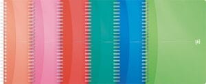 Oxford Office My Colours spiraalschrift A5 met spiraalbinding en kunststof kaft