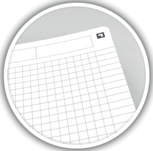 Oxford Office Essentials spiraalschrift A5 - geruit 5 mm, 180 bladzijden, zwart — productfoto 2
