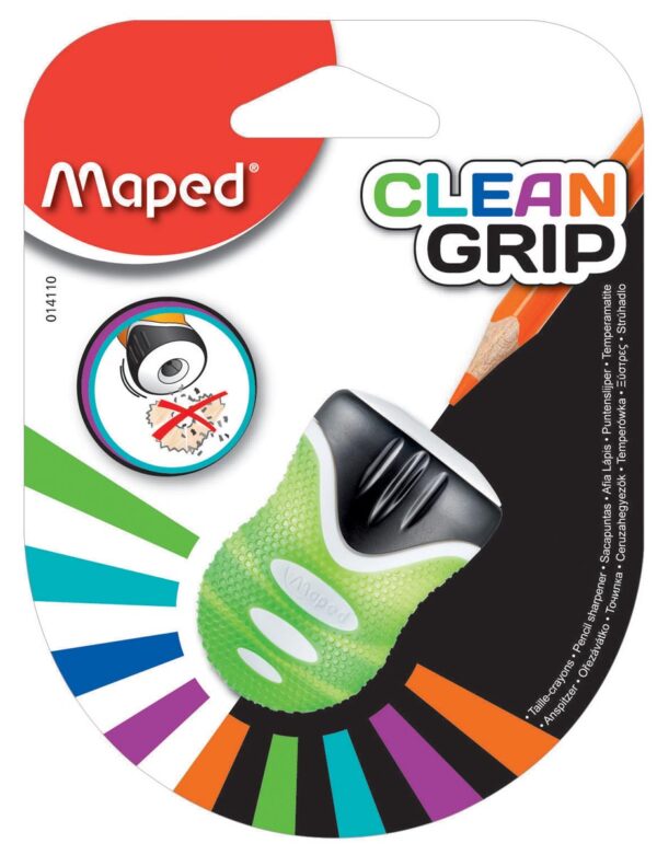 Maped Potloodslijper Clean Grip op blister - Afbeelding 2