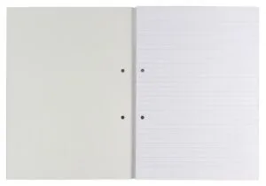 Gallery cursusblok A4 - 80 g/m², gelijnd, 2-gaatsperforatie, 100 vel — productfoto 2