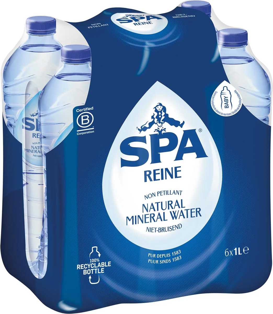 Spa Reine water, fles van 1 liter, pak van 6 stuks - Afbeelding 2