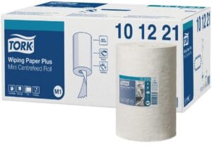 Tork poetspapier Mini Centerfeed 2-laags systeem M1 - pak van 11 rollen — productfoto 2