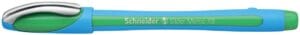 Groene Schneider Slider Memo balpen met extra brede punt en rubberen lichaam