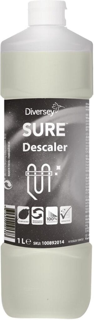 Flacon Diversey Sure ontkalker van 1 liter