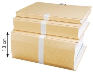 Exacompta uitschuifmap 24 × 32 cm - beige kraft karton, 1000 vel — productfoto 2