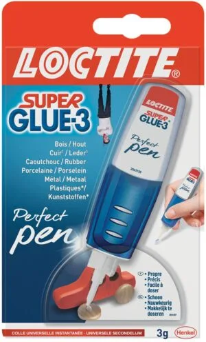 Loctite secondelijm Perfect Pen tube van 3 g op blister