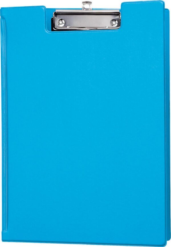 MAUL klembordmap met insteek binnenzijde pvc A4 staand neon blauw