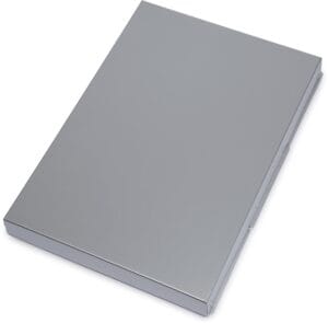 Maul MAULassist klembordkoffer aluminium A4 staand - draait linksom open — productfoto 2