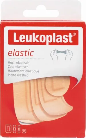 Leukoplast elastische pleisters, assortiment van 40 stuks — ehbo-artikel