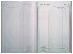 Exacompta recettes caisse A4 - Franstalig, dupli 50 × 2 vel — productfoto 2