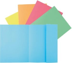 Exacompta dossiermap Super 210 A4 van karton in geassorteerde kleuren, pak van 50 stuks