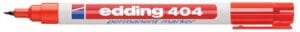 Edding e-404 permanente marker in rood met ronde punt