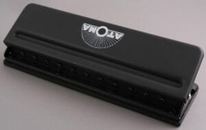 Atoma perforator zwart — perforators meerdere gaten
