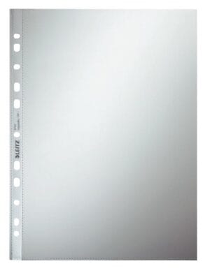 Leitz Premium showtas A4 van 130 micron PP met 11-gaatsperforatie, doos van 100 stuks