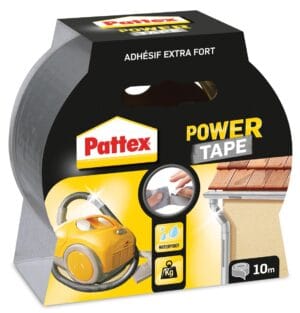 Pattex plakband Power Tape lengte: 10 m, grijs — plakband voor specifiek gebruik