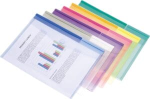 Tarifold Collection Color documentenmappen A4 in zes kleuren, pak van 12 stuks