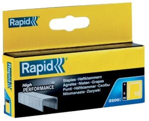 Rapid nietjes 13/6 - gegalvaniseerd, doos van 2.500 stuks ā productfoto 2