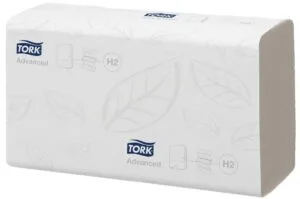 Tork papieren handdoeken Xpress, multifold, 2-laags, 190 vellen, systeem H2, pak van 20 stuks