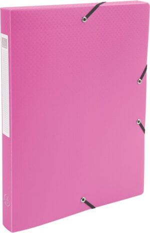 Exacompta elastobox A4 - rug 2,5 cm, PP, geassorteerde kleuren ā productfoto 2