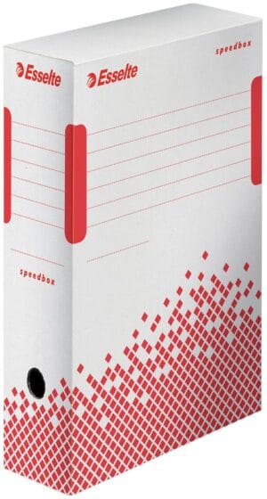 Esselte archiefdoos Speedbox 100 - rug 10 cm, voor A4 en folio — productfoto 2