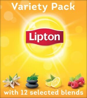 Lipton Tea Company Variety Pack theezakjes - 12 smaken, display van 180 zakjes — productfoto 2