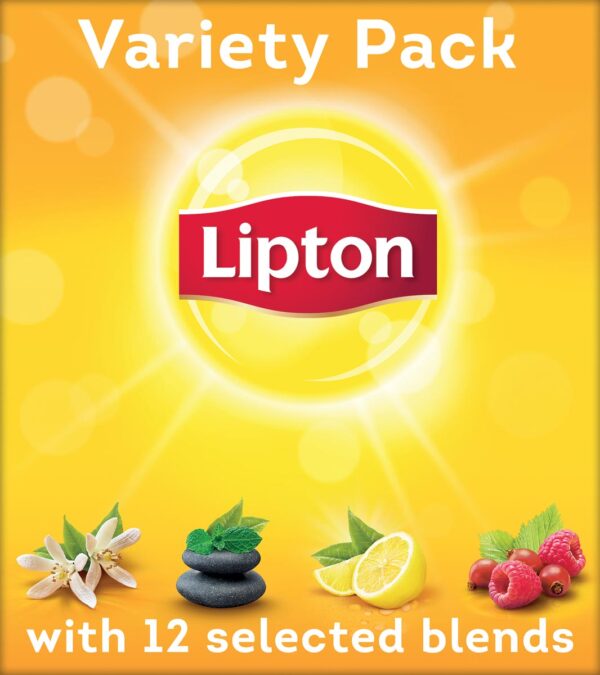 Lipton Variety Pack, 12 smaken, display van 180 zakjes - Afbeelding 2