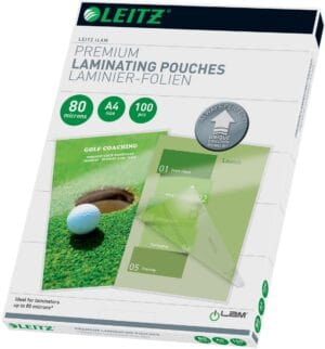 Pak Leitz Ilam lamineerhoezen A4 van 160 micron met 100 transparante hoezen