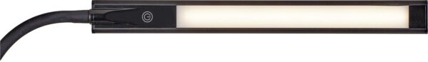 Maul bureaulamp LED Pirro, warmwit licht, dimbaar, met tafelklem, zwart - Afbeelding 2