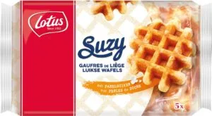 Lotus Suzy luikse wafel, 50 g, pak van 5 stuks — drank en eetwaren