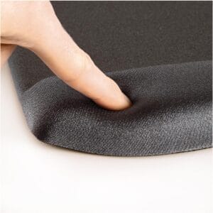 Fellowes PlushTouch muismat met polssteun, zwart — productfoto 2