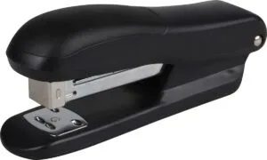 Pergamy nietmachine half strip, 20 blad, zwart