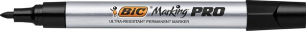 Bic markeerstift Marking Pro, ronde punt, zwart - Afbeelding 2