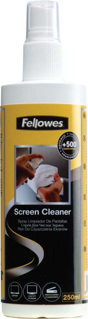 Fellowes schermreinigingsspray, flacon van 250 ml — detail 2