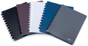 Atoma showalbum A4 met 30 verwisselbare tassen in assorti kleuren