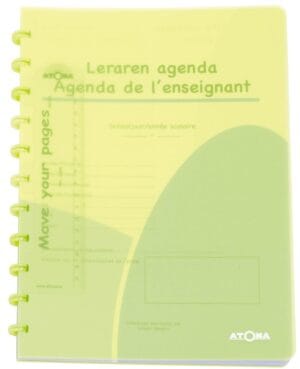 Atoma Lerarenagenda A4 - 175 bladzijden, 80 g/m², transparante PP-kaft — productfoto 2