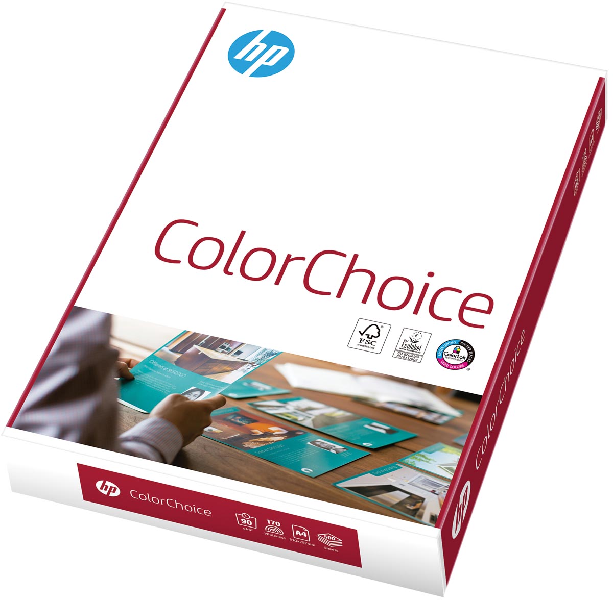 waarom inch behuizing HP ColorChoice printpapier ft A4, 90 g, pak van 500 vel | Portaal Check