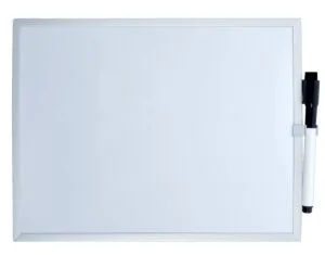 Desq magnetisch whiteboard van 30 x 40 cm met aluminium omlijsting