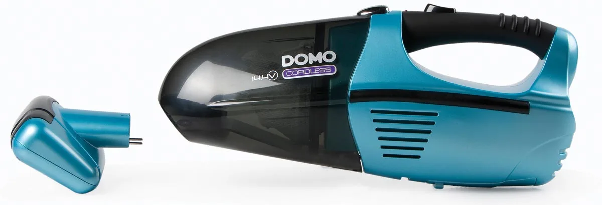 Domo kruimeldief met oplaadbare batterij, 14,4 V, blauw - Afbeelding 2