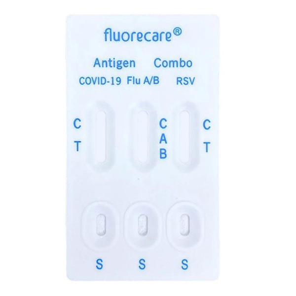 Fluorecare COMBO TEST - SARS Cov-2 - Influenza AB - RSV Antigen Test Kit - 1 set-3