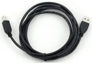 Cablexpert USB 2.0 kabel - USB-A naar USB-B, 1,8 m, zwart — productfoto 2