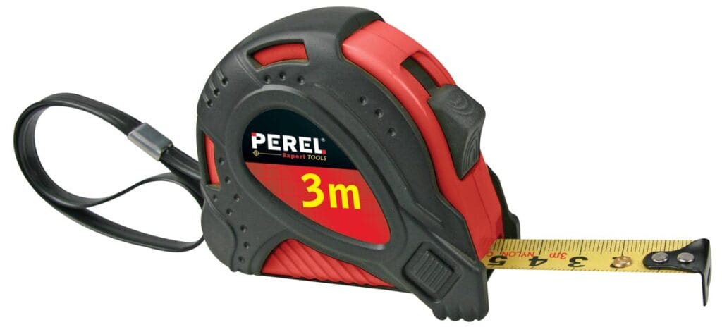 Perel rolmeter, 3 meter | Portaal Check