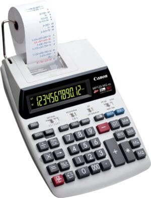 Canon MP120-MG II bureaurekenmachine - 12 cijfers, wit ā productfoto 2