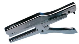 Chroomkleurige Bostitch P3 niettang met inlegdiepte van 60 mm
